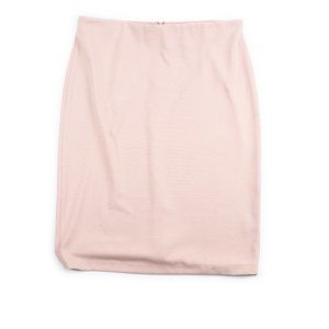 Philosophy blush pink stretch pencil skirt size 14